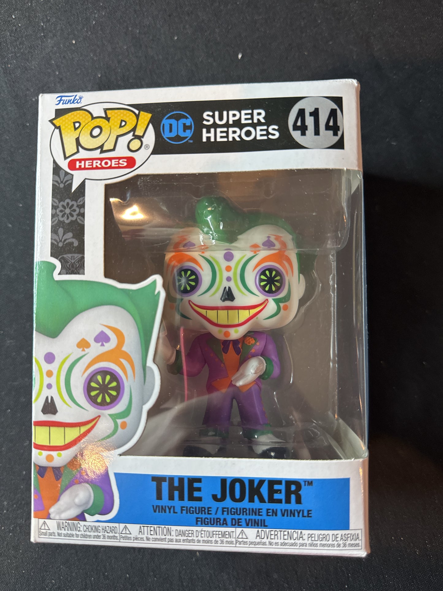 Funko Pop! DC Super Heroes #414 The Joker Vinyl Figure New in Box