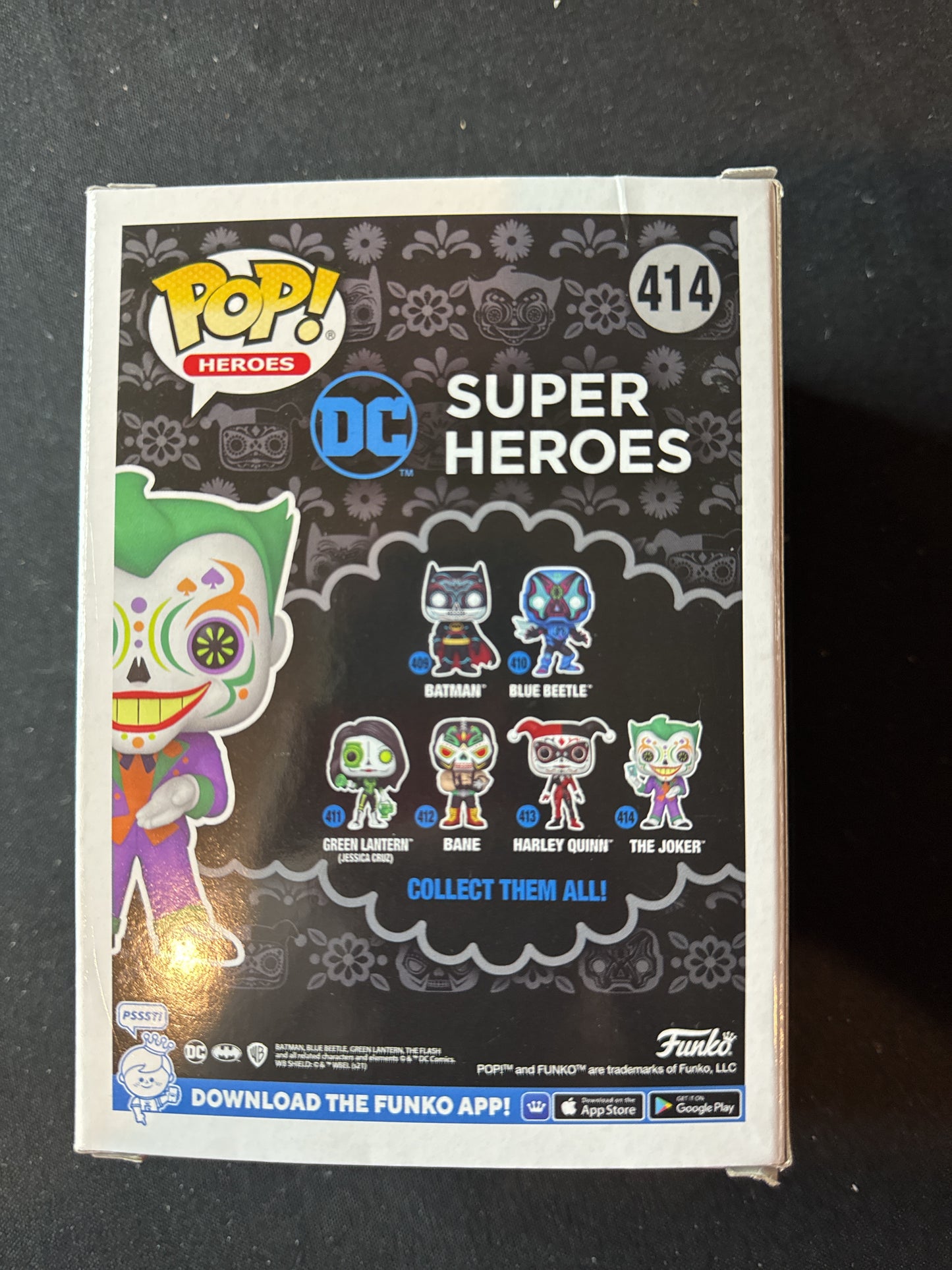 Funko Pop! DC Super Heroes #414 The Joker Vinyl Figure New in Box