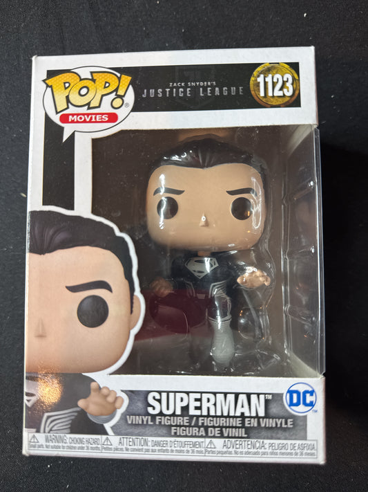 Funko Pop! Movies #1123 Zack Snyder's Justice League Superman Vinyl Figure New in Box