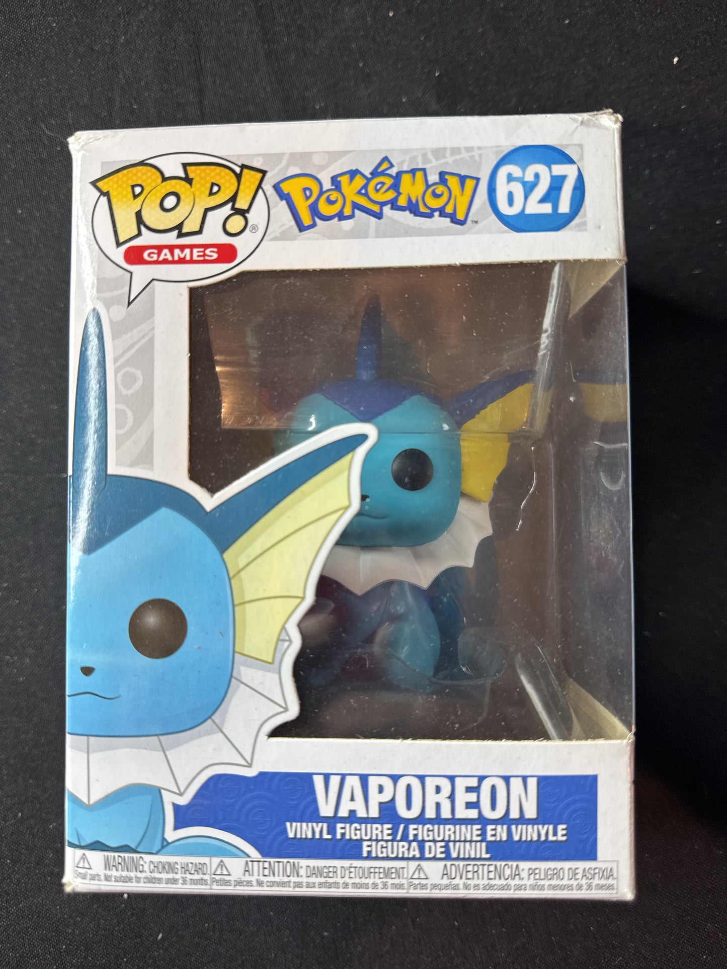 Funko Pop! Pokemon #627 Vaporeon Vinyl Figure New in Box