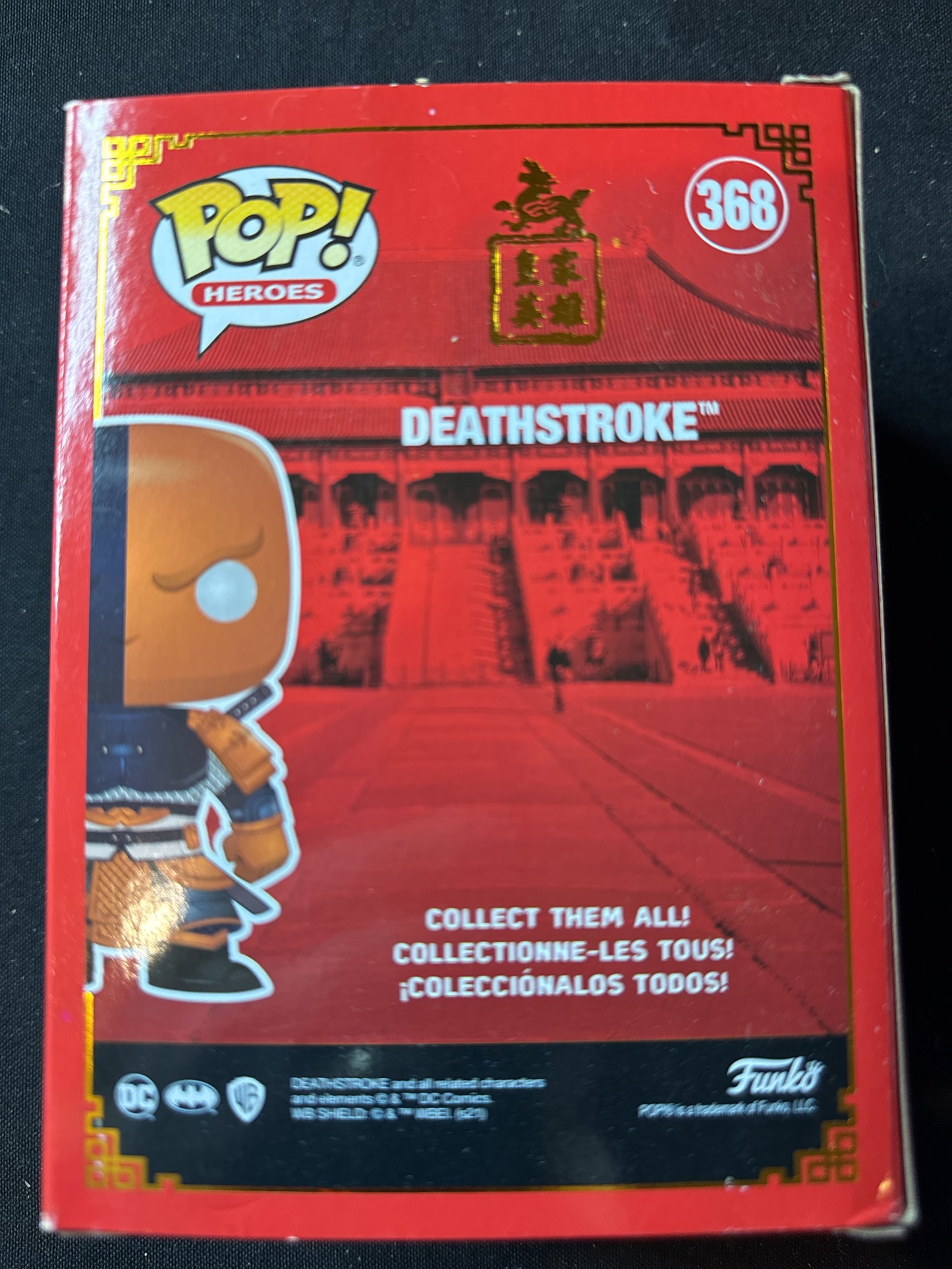 Funko Pop! DC Heroes #368 DeathStroke Vinyl Figure 2021 Summer Convention New in Box