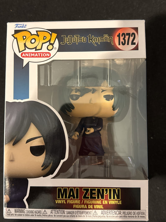 Funko Pop! Jujitsu Kaisen #1372 Mai Zen'in Vinyl Figure New in Box