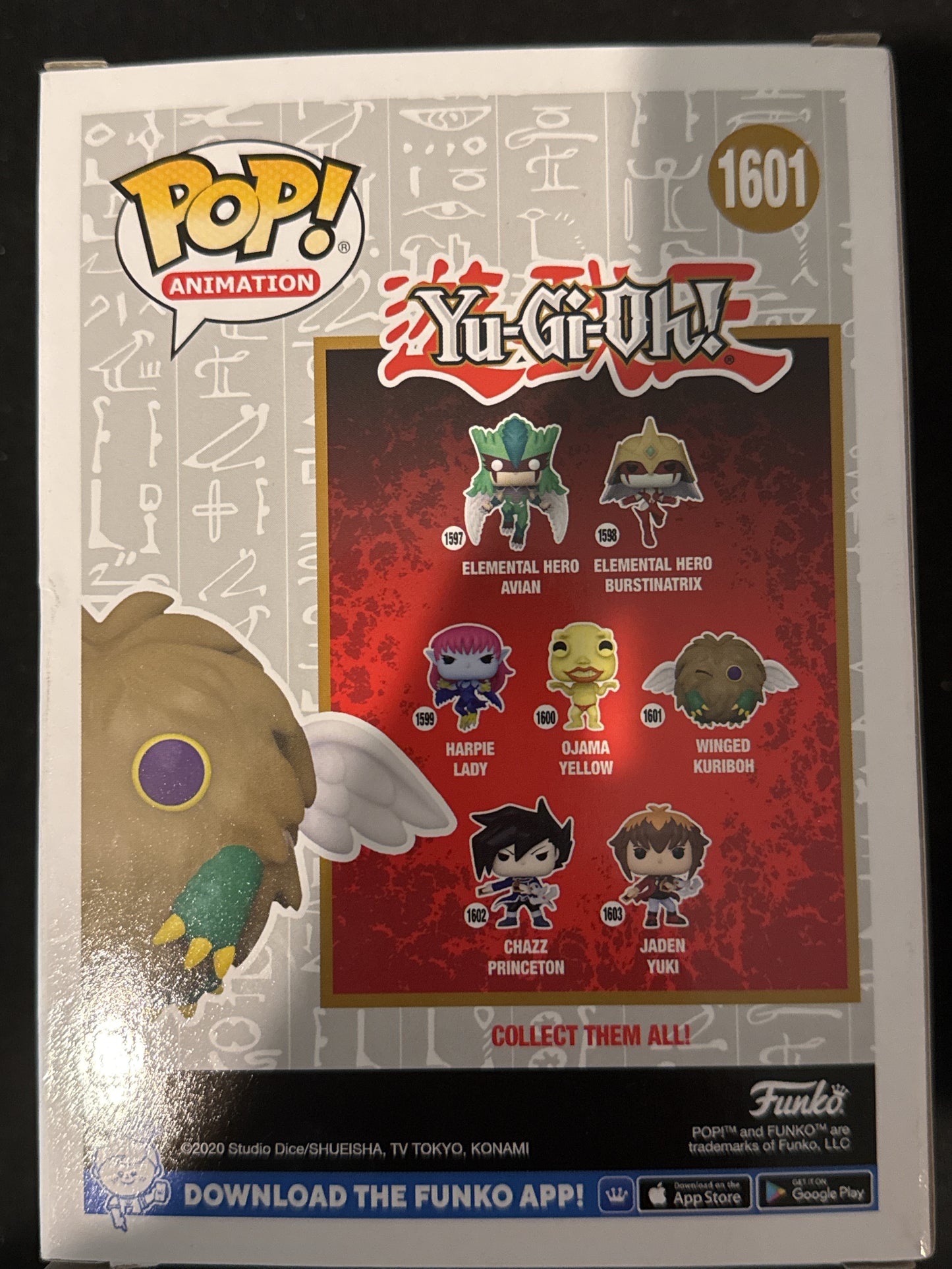 Funko Pop! Yu-Gi-Oh #1601 Winged Kuriboh Vinyl Figure New in Box