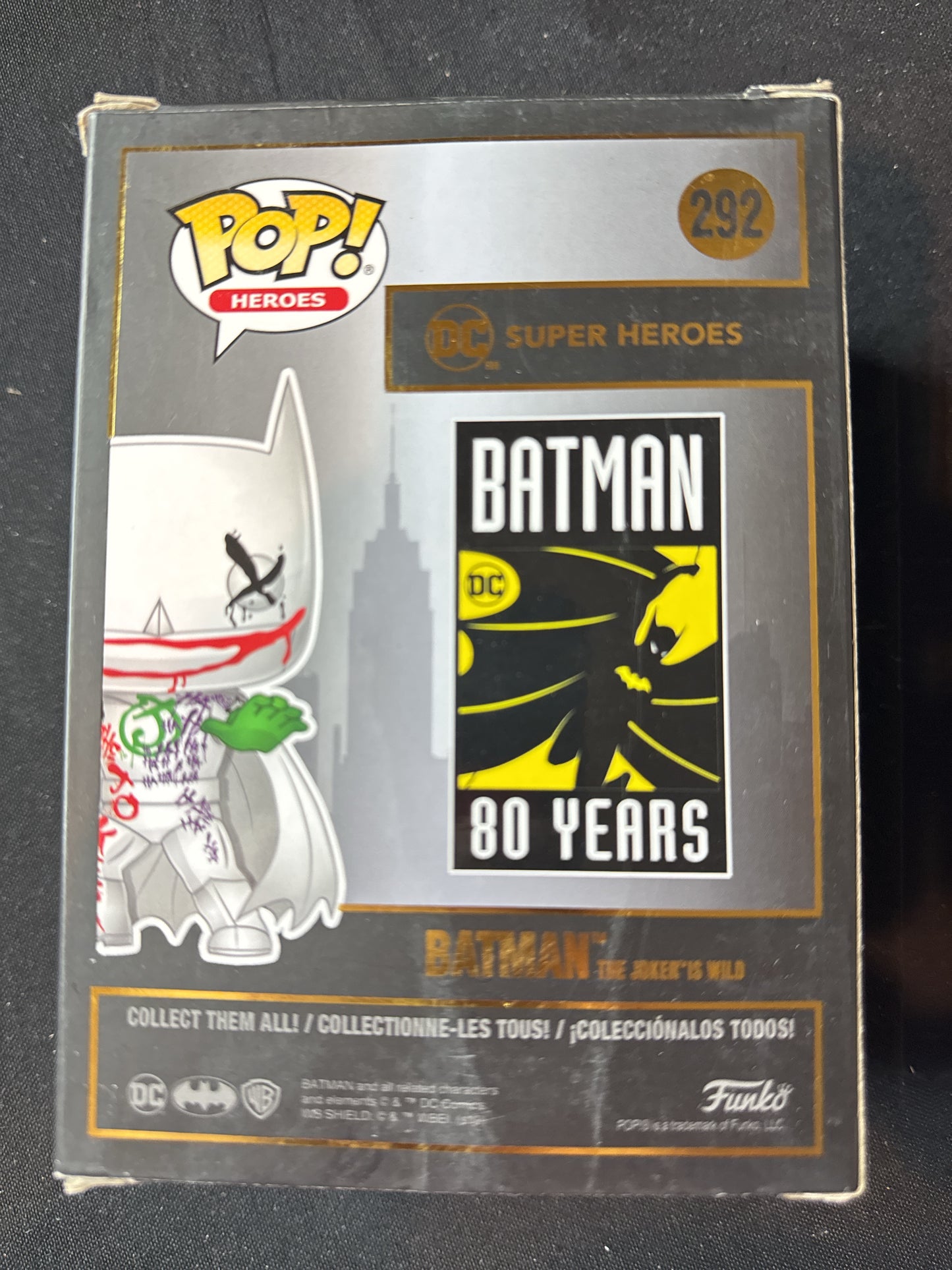 Funko Pop! Heroes #292 Batman The Joke is Wild Vinyl Figure New in Box