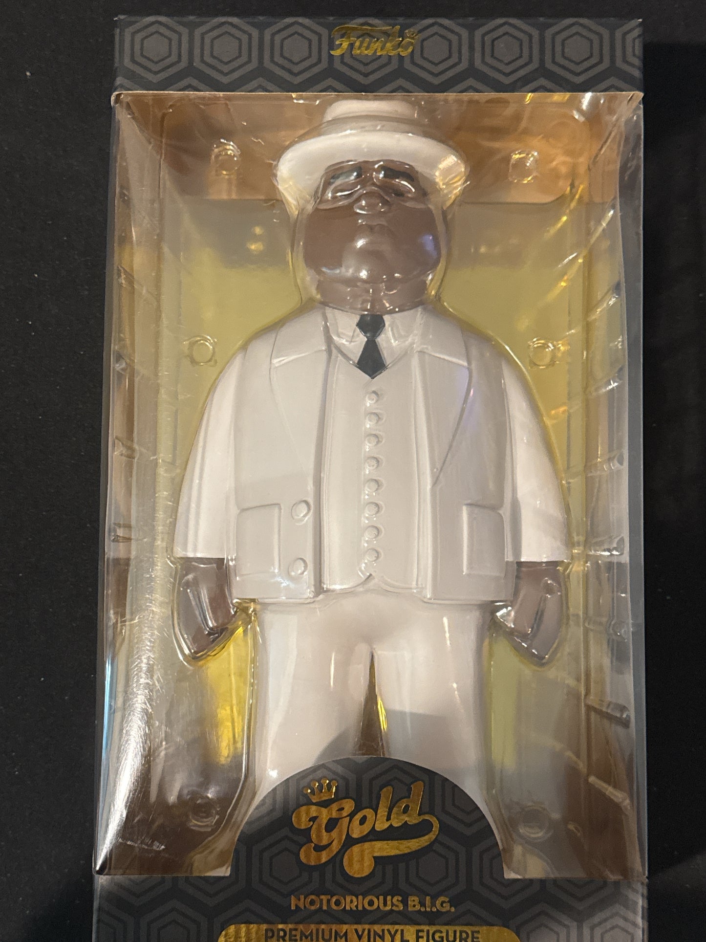 Funko Gold Notorious B.I.G. 12" Premium Vinyl Figure Series One 2021 Mint Condition New in Box