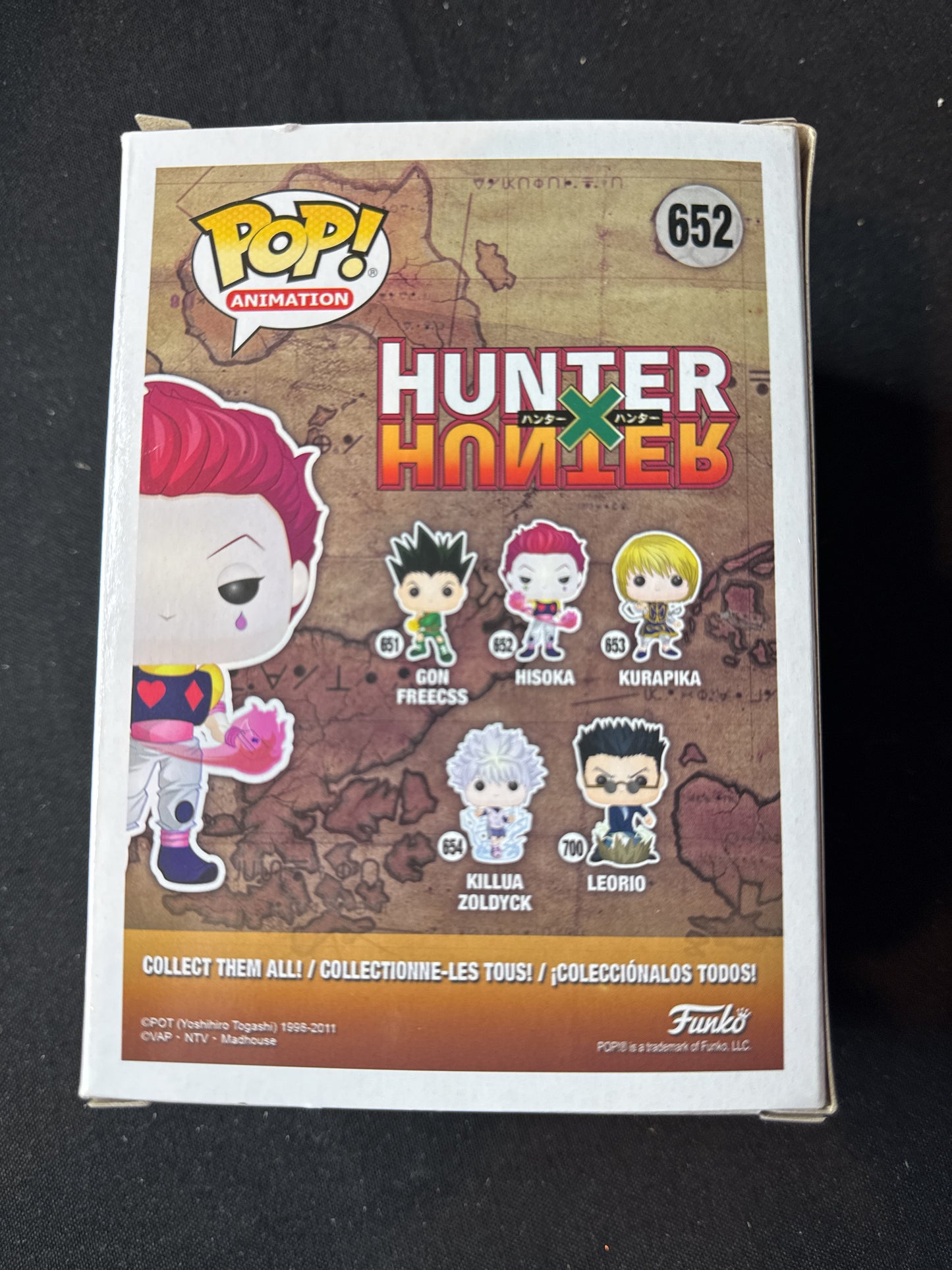 Funko Pop! Animation #652 Hunter Hisoka Vinyl Figure New in Box