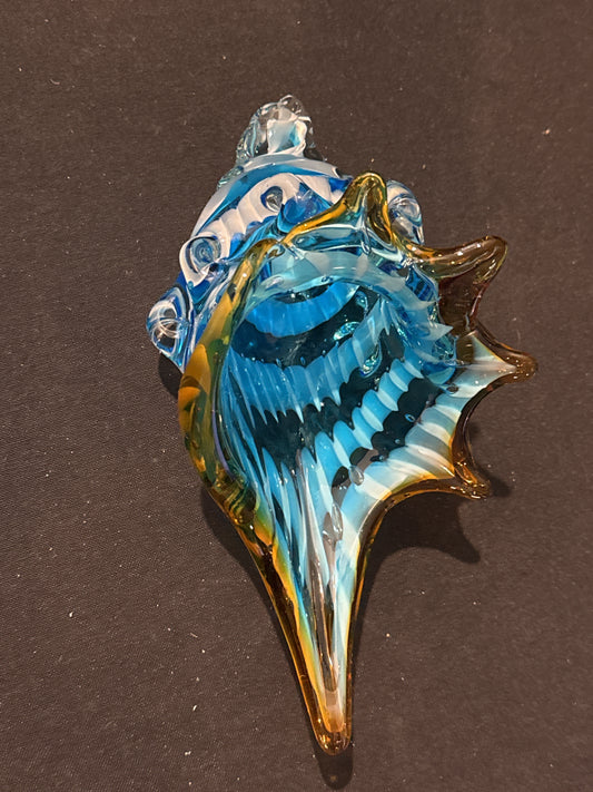MCM Murano Conch Shell Archimede Seguso Glass Shell Beautiful Piece No Chips or Cracks