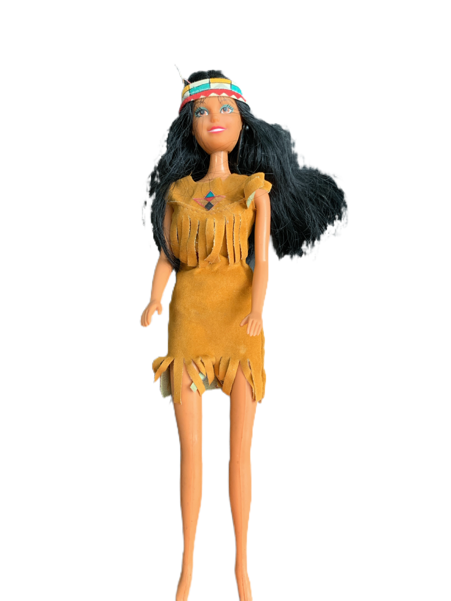 Native American Vinyl Doll 11"