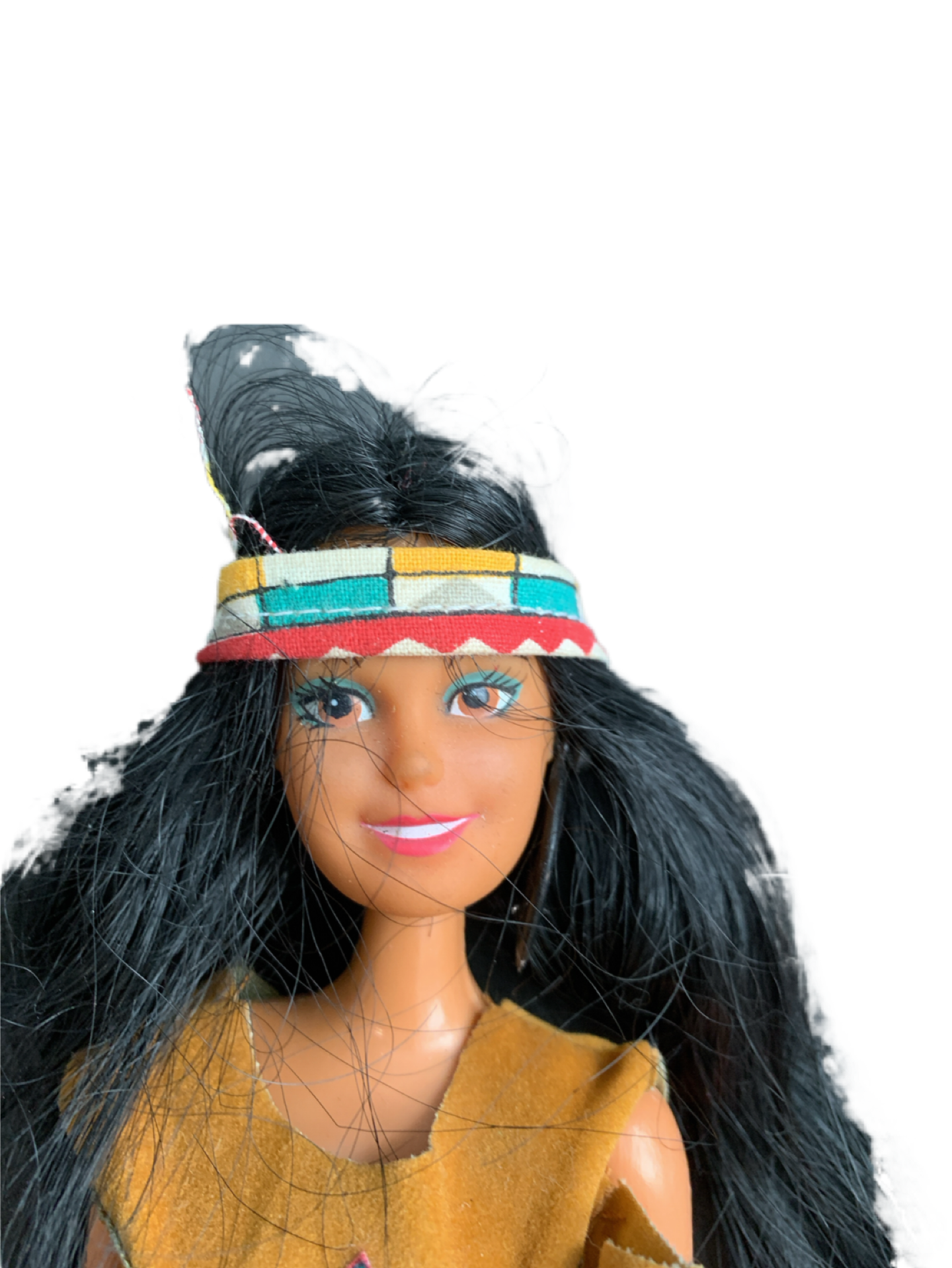 Native American Vinyl Doll 11"