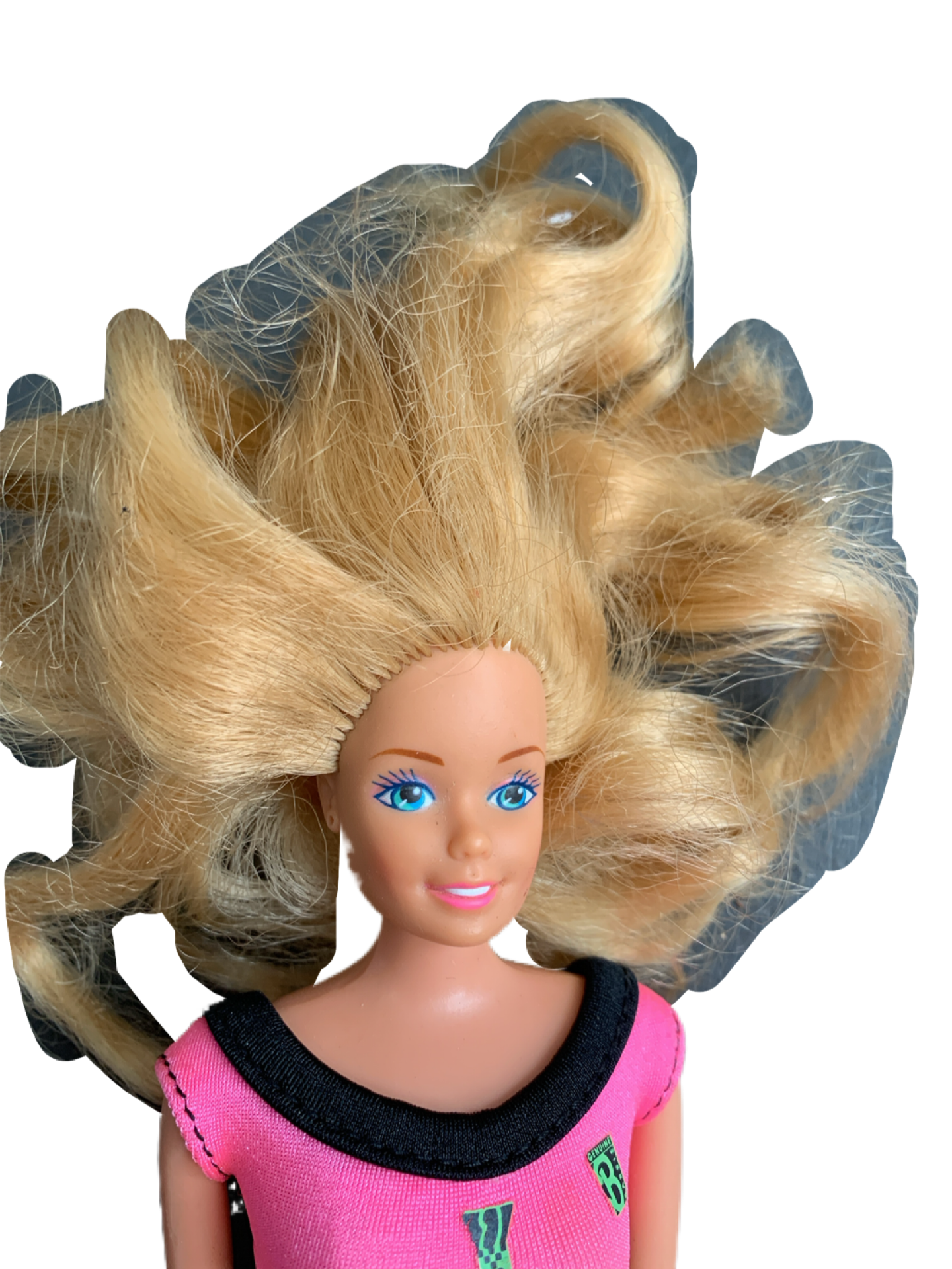 Barbie 1966 Swimsuit Blonde Hair Blue Eyes 11"