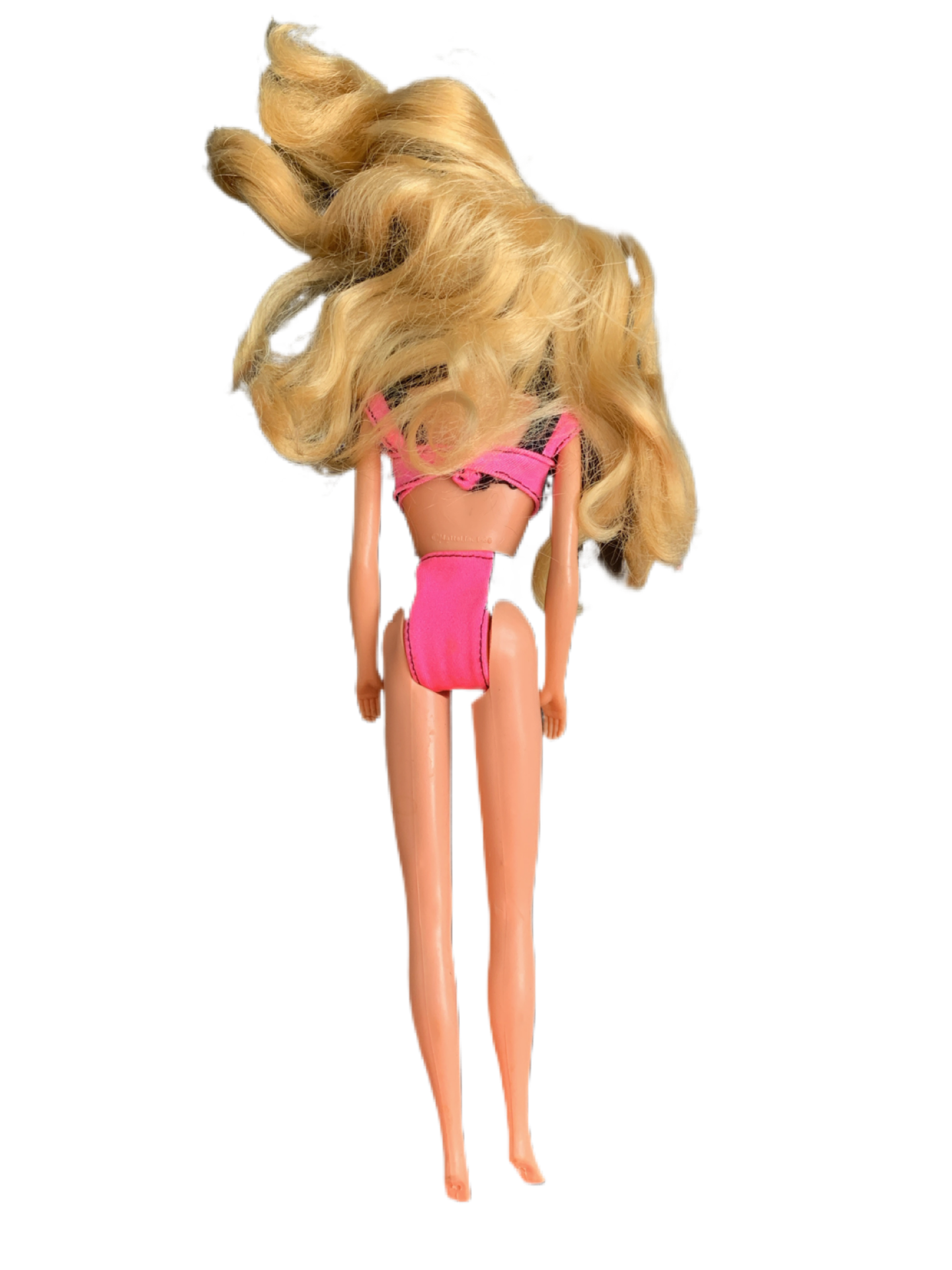 Barbie 1966 Swimsuit Blonde Hair Blue Eyes 11"