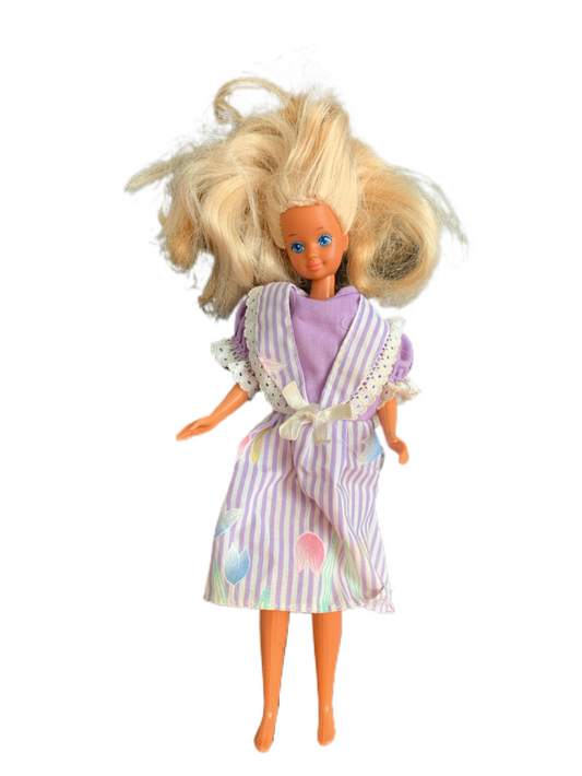 Barbie 1987 Vintage 11" Doll Blonde Hair Blue Eyes