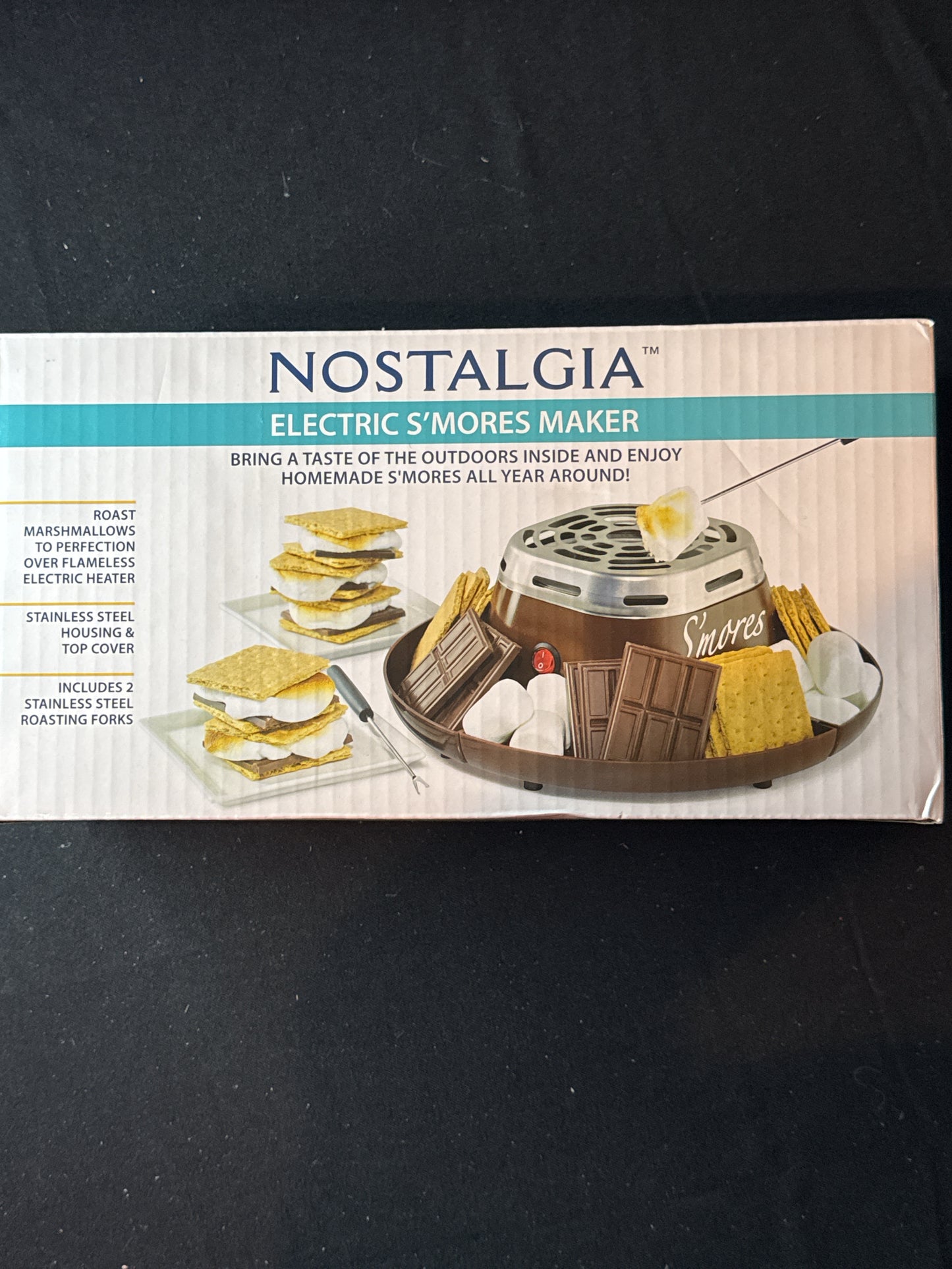 Nostalgia Electric S'Mores Make New in Box