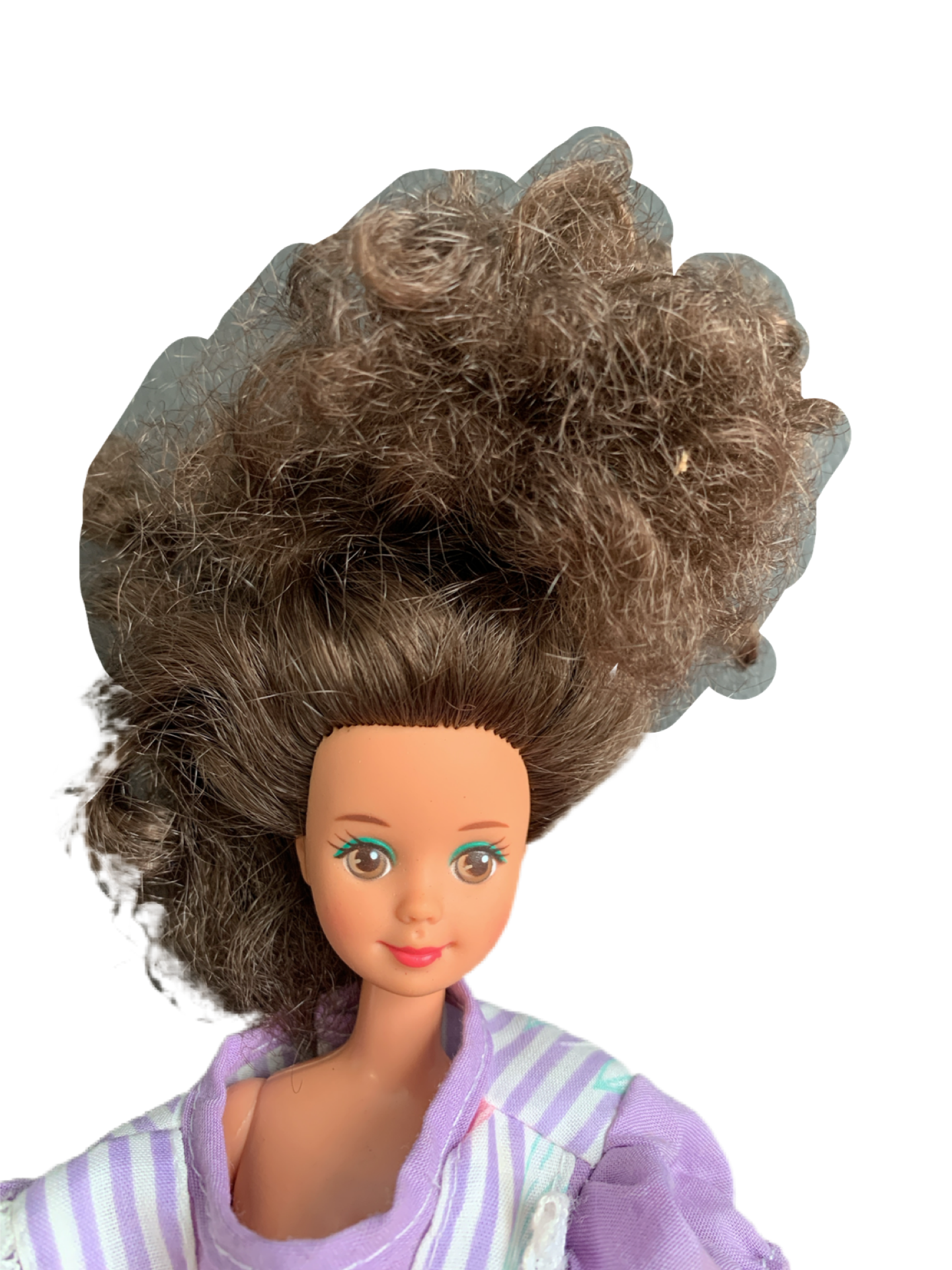 Barbie 1987 11" Doll Brown Hair Blue Eyes