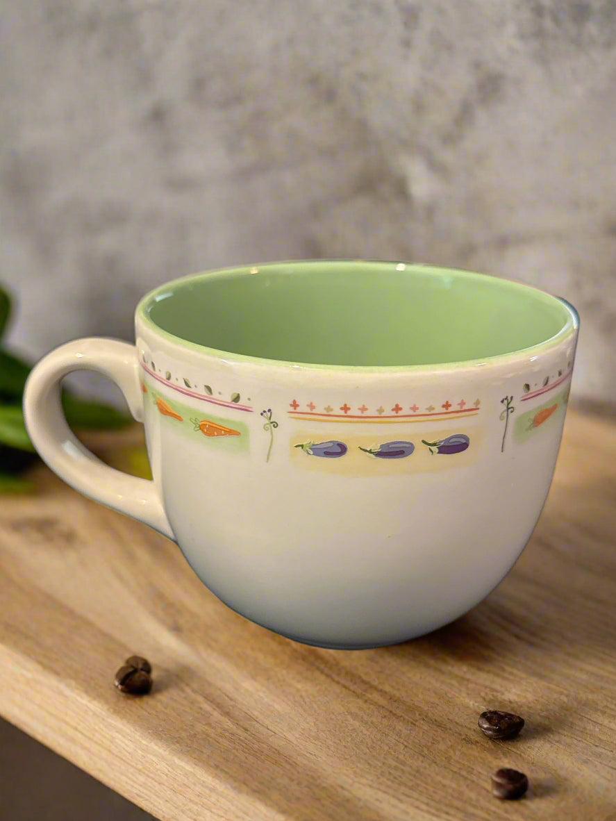 Disney Winnie The Pooh Eeyore Ceramic Soup Coffee Mug Cup (no underplate) 3 5/8" x 4 5/8"