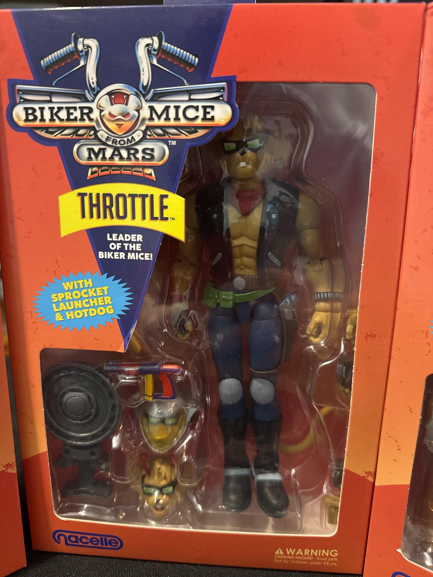 Biker Mice From Mars Complete Set Vinnie Throttle Modo New 2024 New in Box
