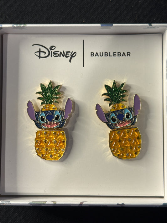Baublebar Disney Lilo & Stitch Lilo Earrings Pineapple New in Box