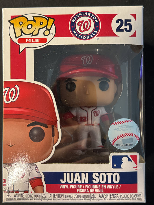 Funko Pop! MLB Washington Nationals Juan Soto #25 Vinyl Figure New in Box