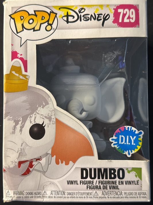 Funko Pop! Disney Dumbo #729 Vinyl Figure D.I.Y. Paint Yourself New in Box