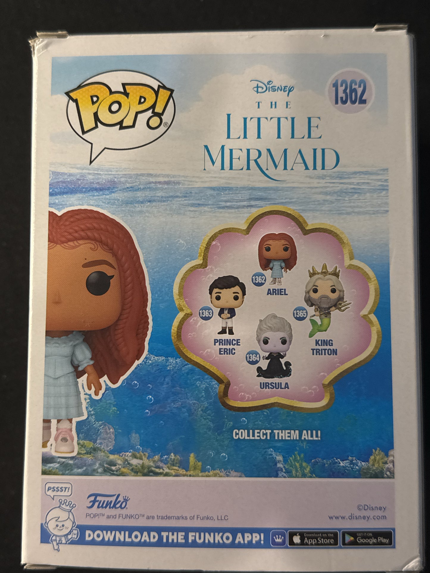 Funko Pop! Disney The Little Mermaid #1362 Ariel Vinyl Figure New in Box