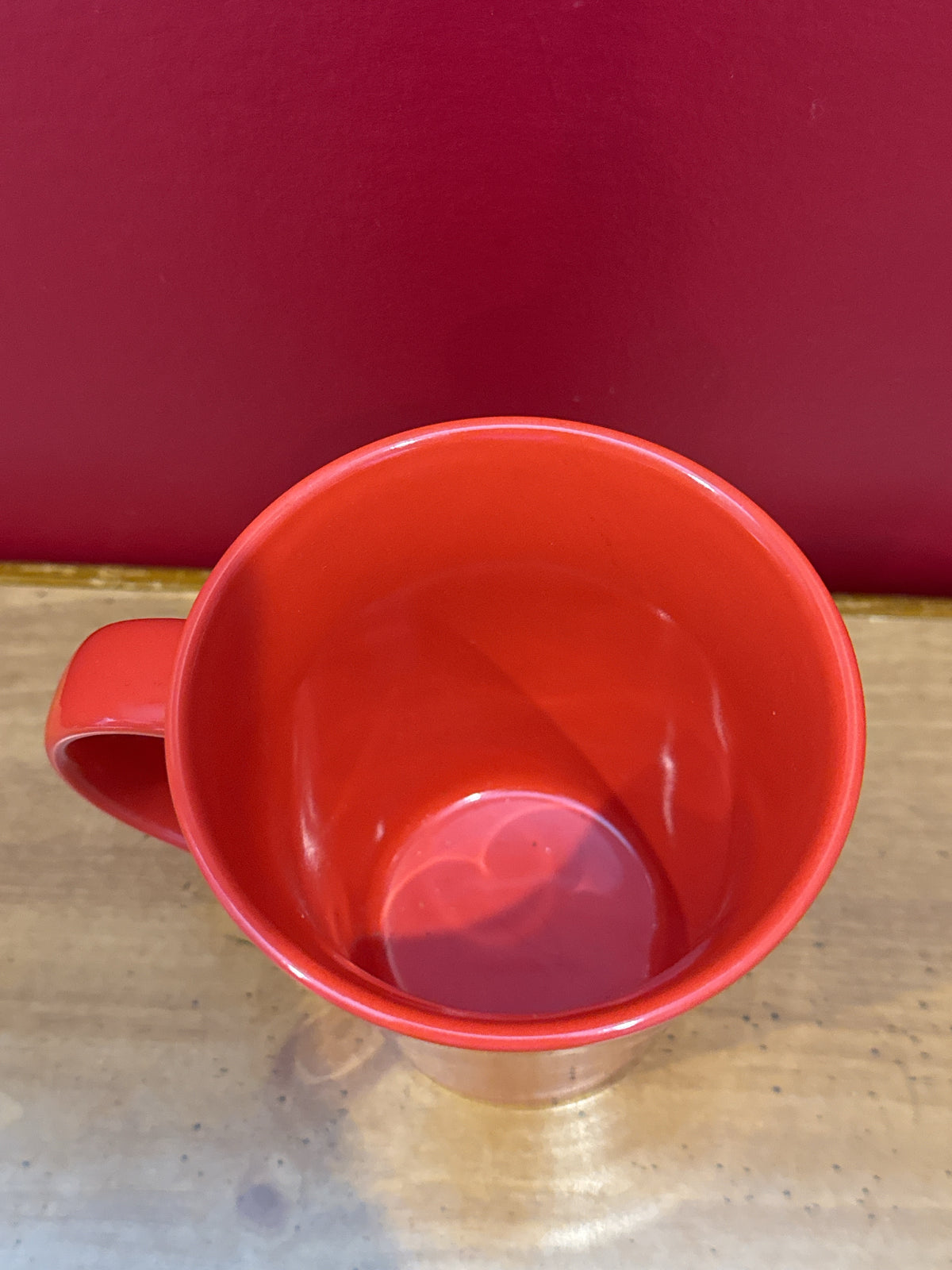SpongeBob SquarePants “All You Need Is Love” Red Coffee Mug 4.5" Tall