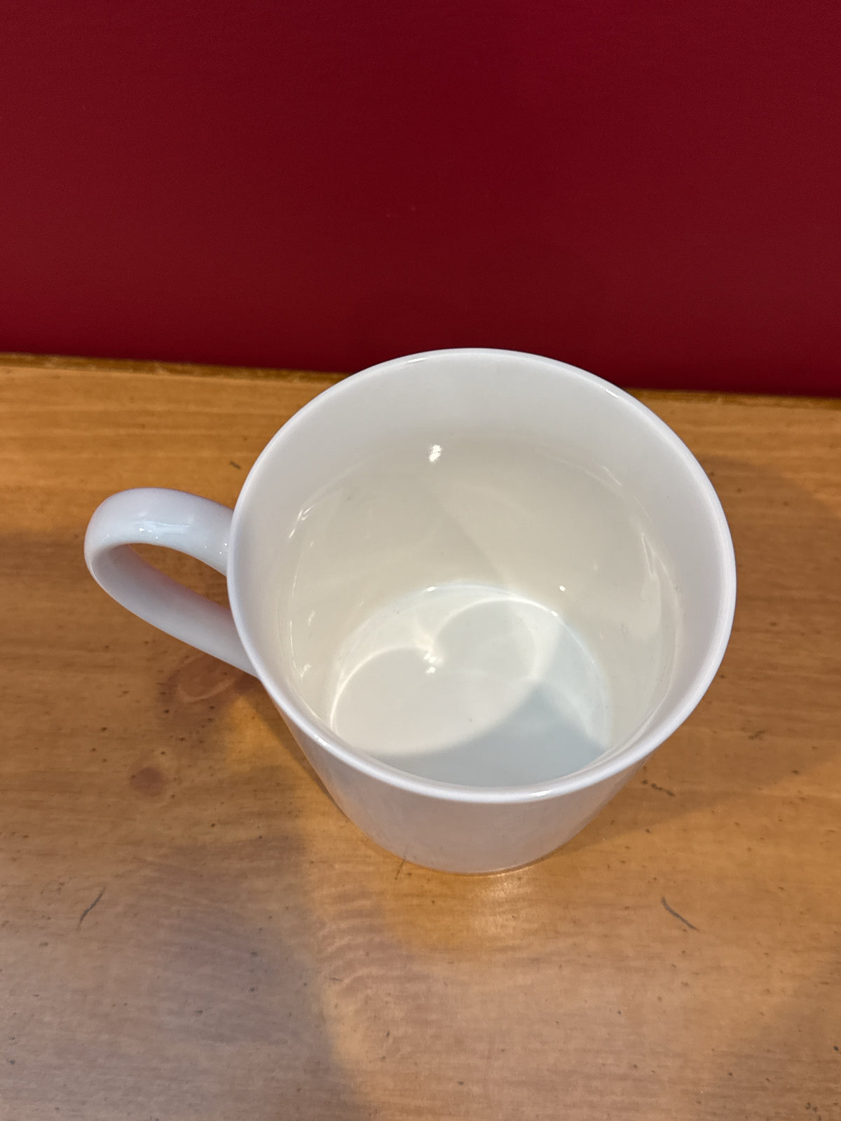 SIPS Drinkware “I’m Not Done Yet – God” White Coffee Mug New 3 5/8" Tall