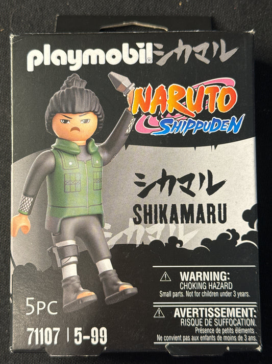Playmobil Shikamaru Anime Collectible Action Figure Set 71107. New in Box
