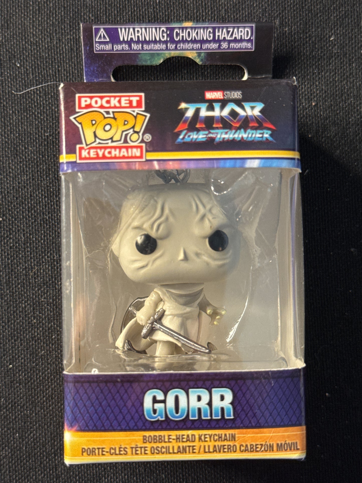 Funko Pocket Pop! Keychain Thor Love & Thunder Gorr Vinyl Figure New in Box