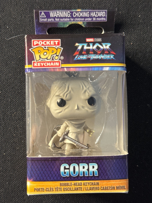 Funko Pocket Pop! Keychain Thor Love & Thunder Gorr Vinyl Figure New in Box