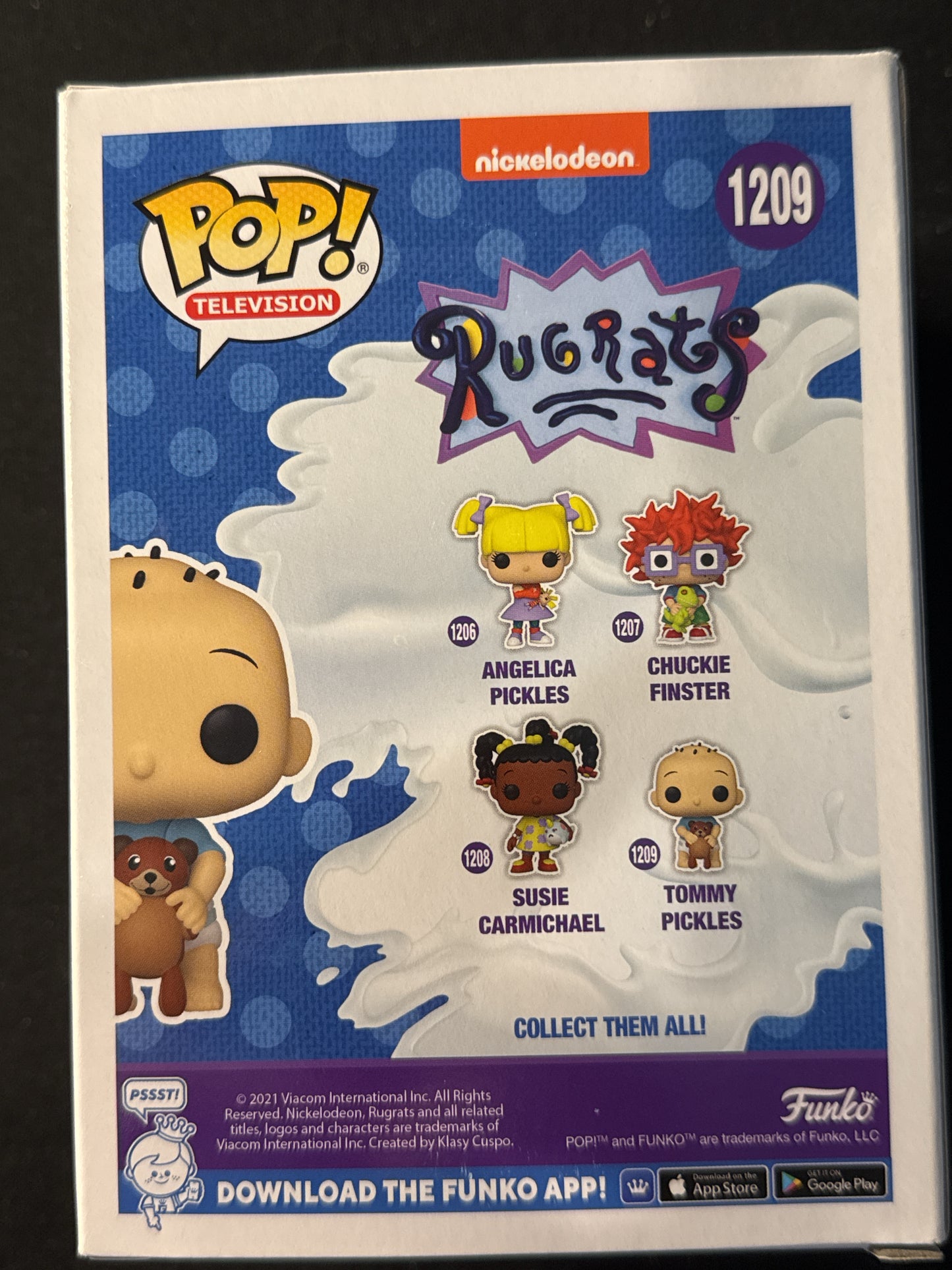 Funko Pop! Nickelodeon Rugrats #1209 Tommy Pickles Vinyl Figure New in Box