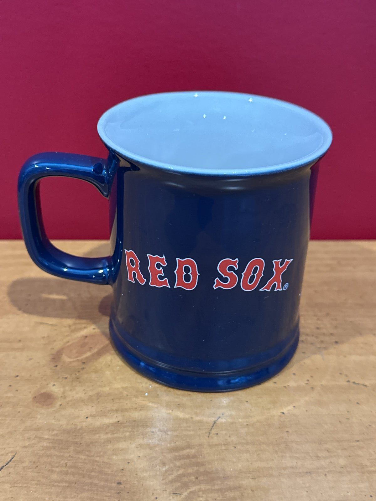 Boston Red Sox Navy Blue Coffee Mug by Encore, MLB 2007 4" Tall