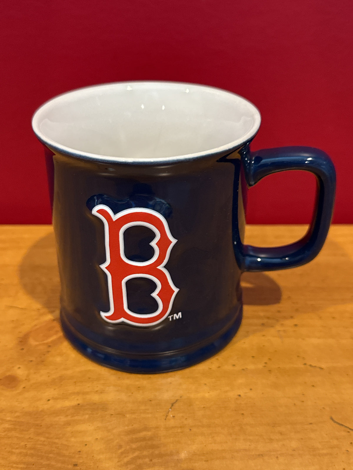 Boston Red Sox Navy Blue Coffee Mug by Encore, MLB 2007 4" Tall