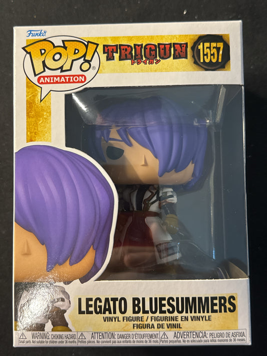 Funko Pop! Trigun #1557 Legato Bluesummers Vinyl Figure New in Box