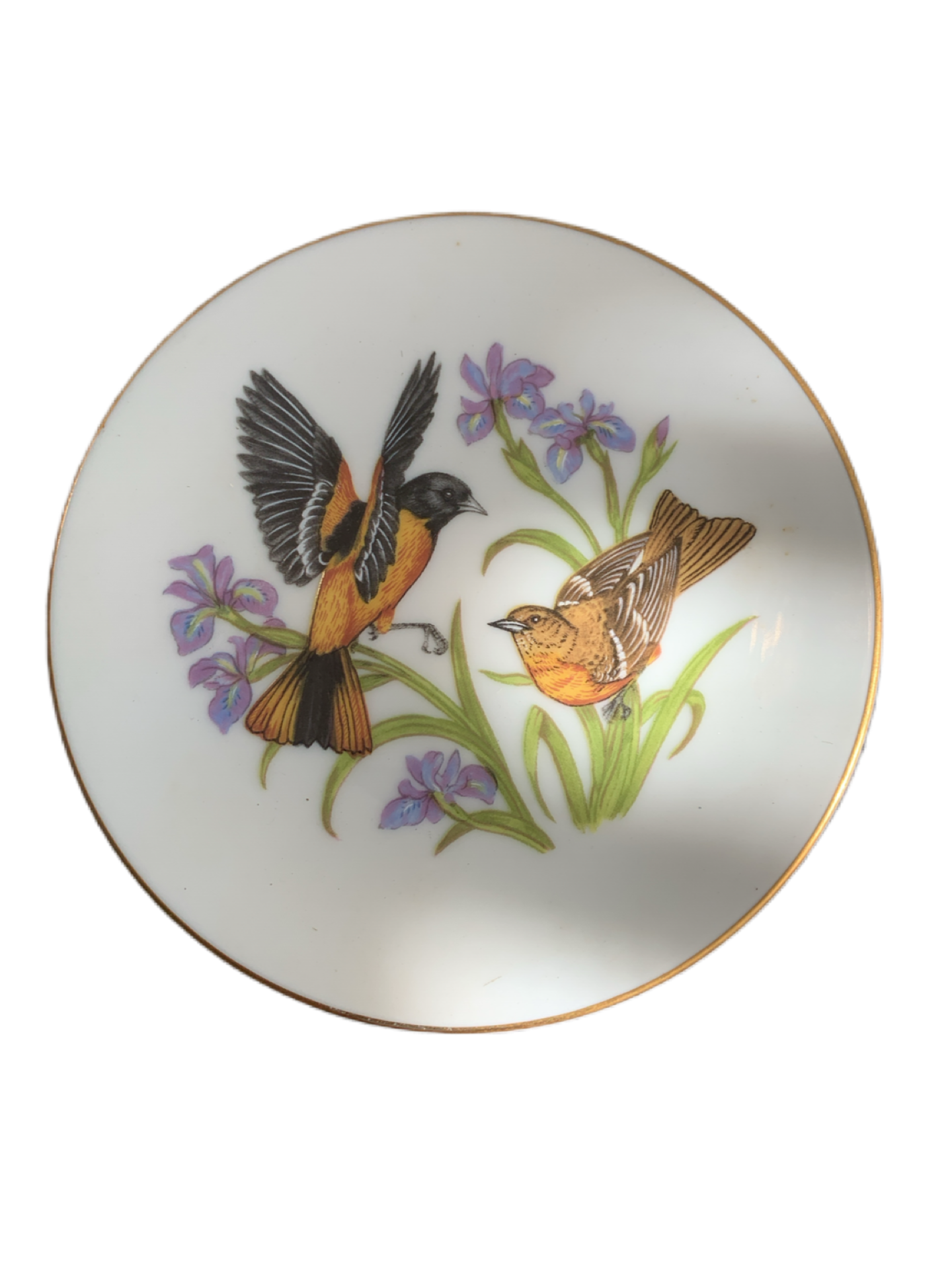 Lenox Collectors Society Gift Song of the Orioles Handpainted Plate