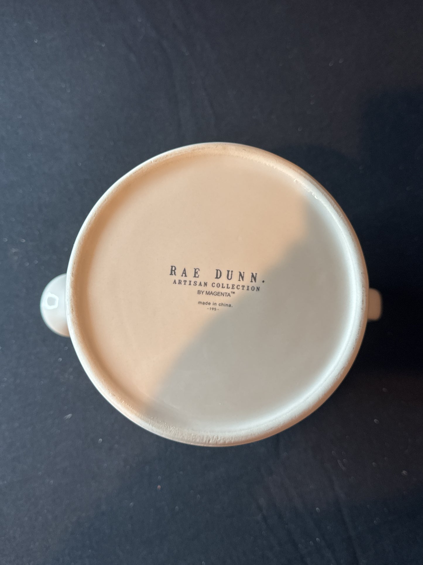 Rae Dunn SPROUT Watering Can Ceramic White New