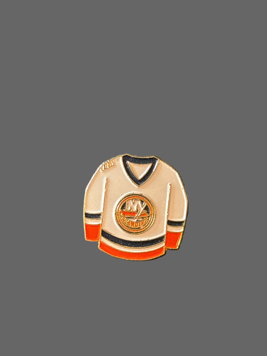 Vintage NHL New York Islanders Jersey Souvenir Pin 1" Size