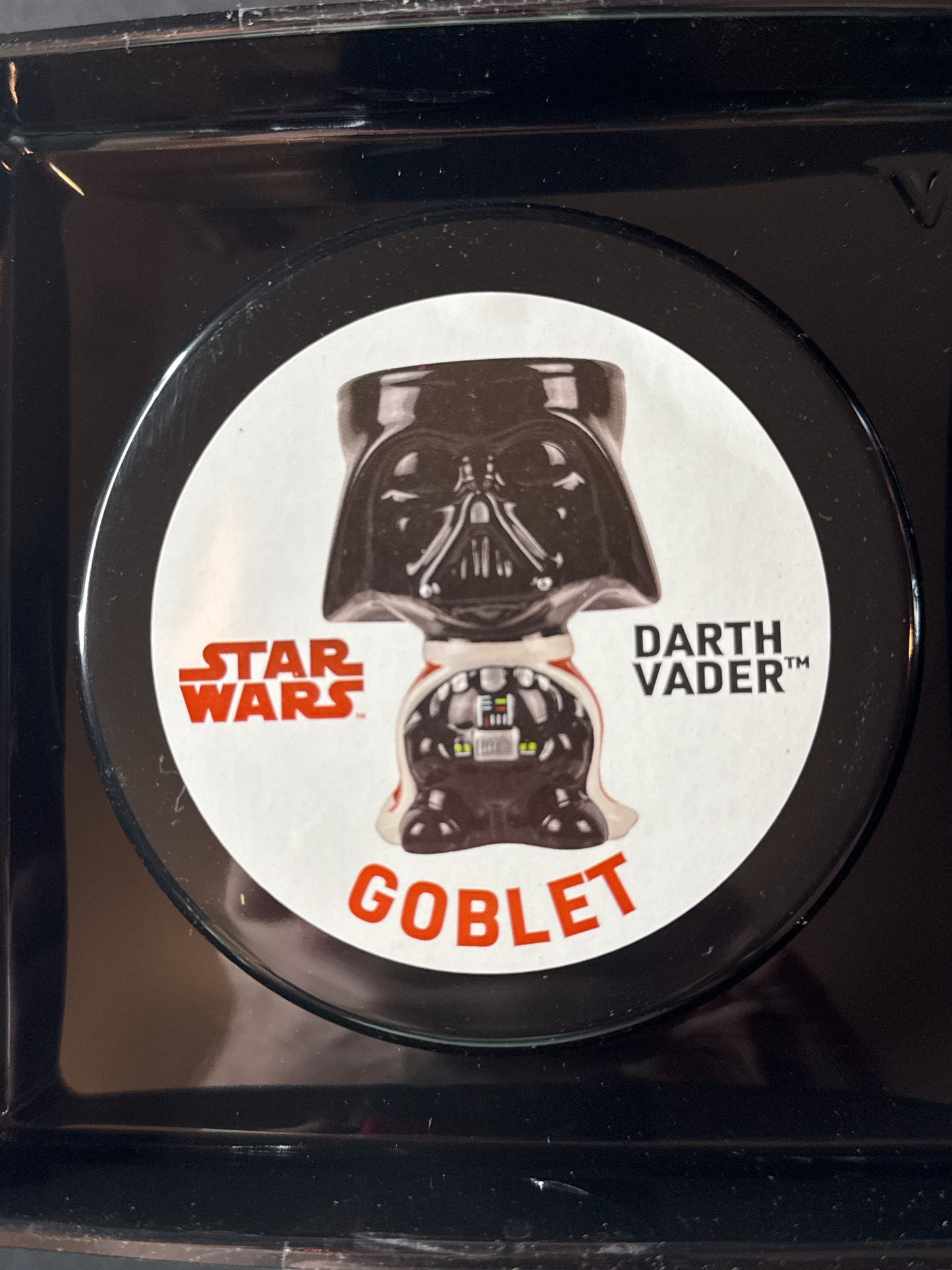 Disney Star Wars Darth Vader Goblet Mug w/ Hot Chocolate Cocoa Mix 2024 Edition New in Box