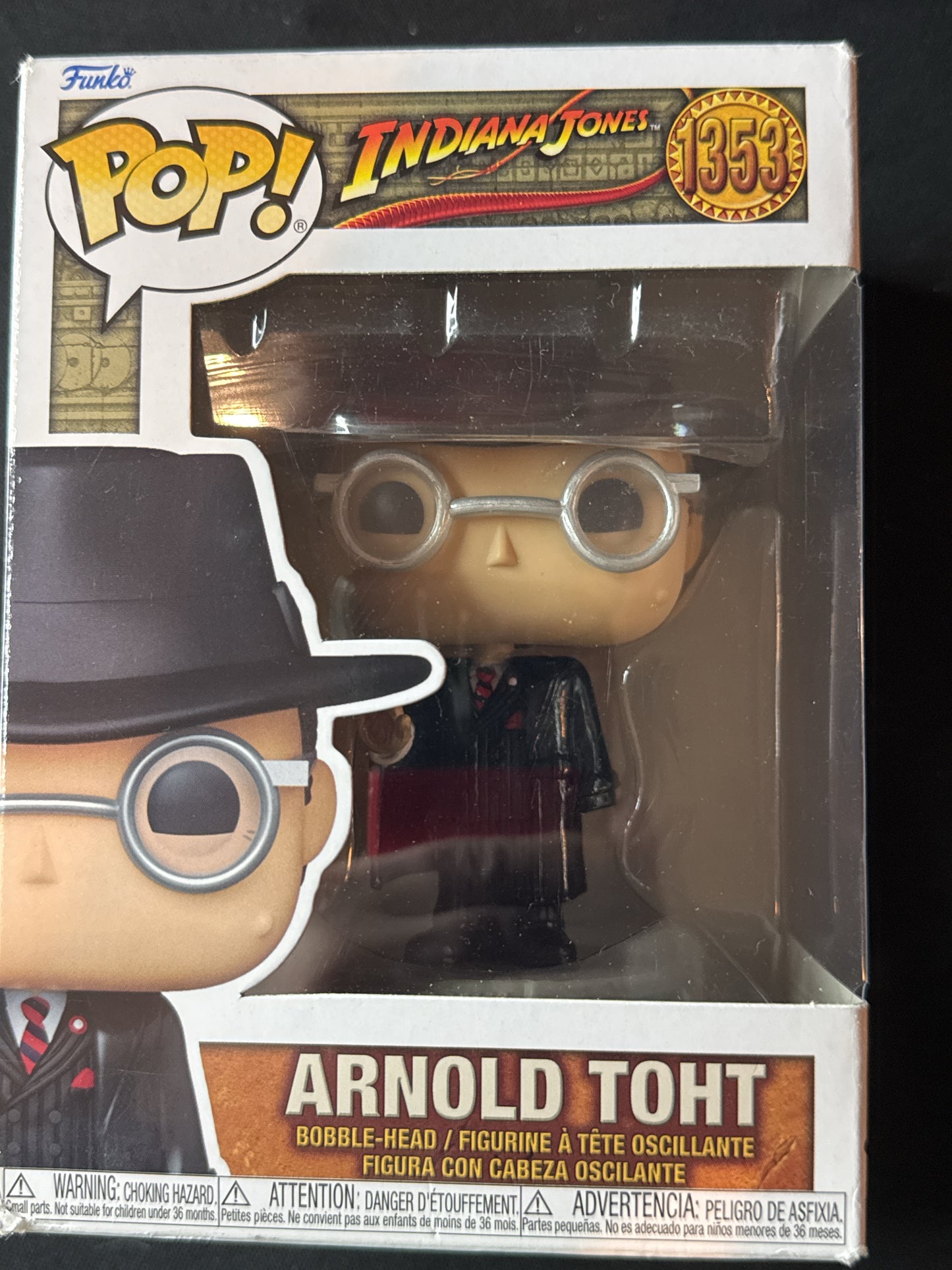 Funko Pop! Indiana Jones #1353 Arnold Toht Bobble Head New in Box