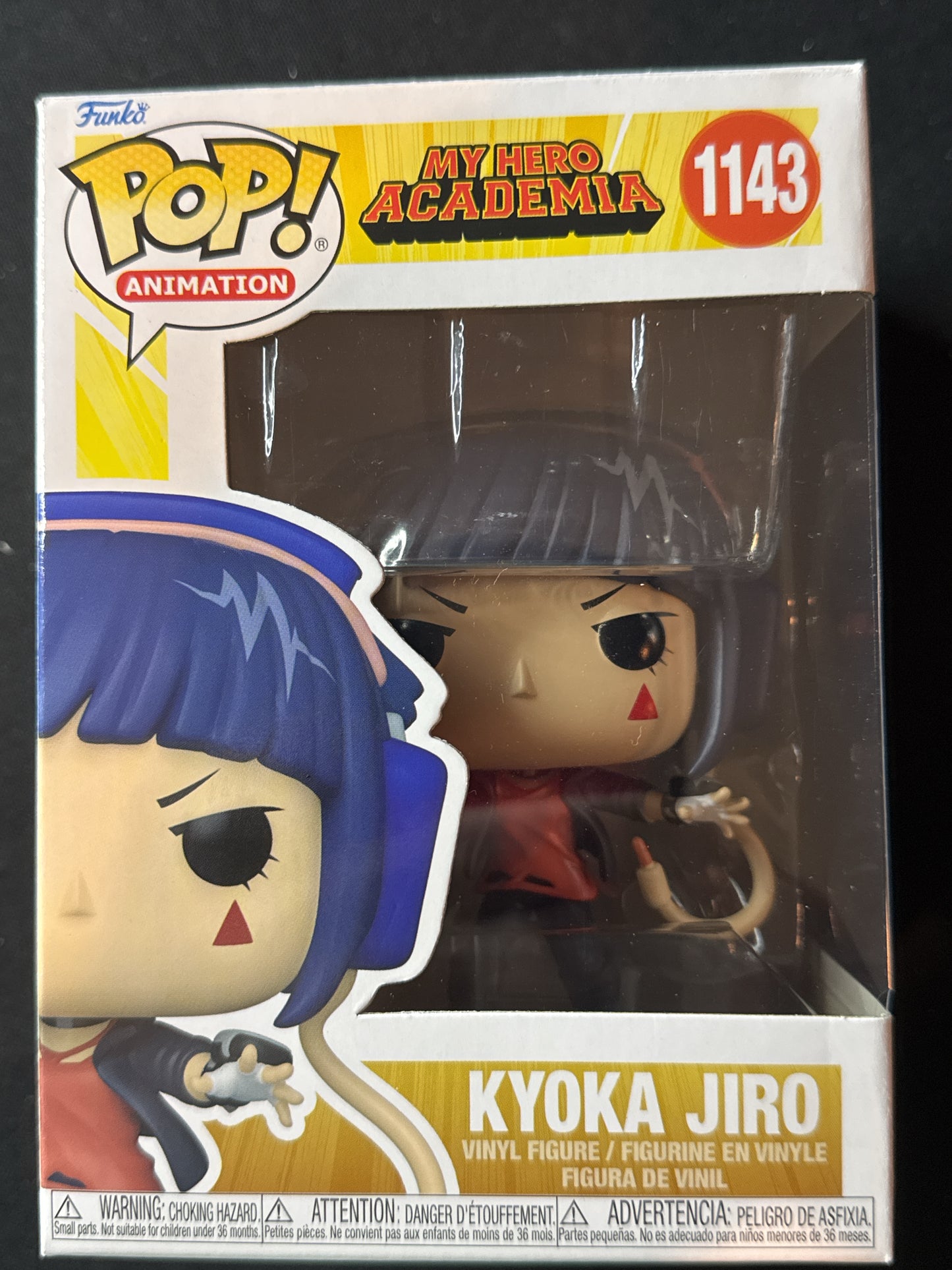 Funko Pop! Animation My Hero Academia #1143 Kyoka Jiro Vinyl Figure New in Box