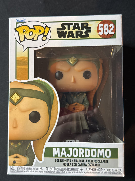 Funko Pop! Star Wars #582 Majordomo Bobble Head New in Box