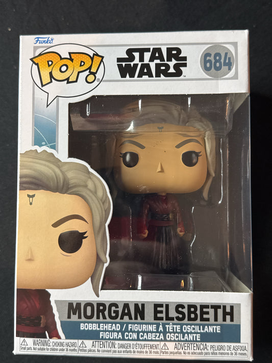 Funko Pop! Star Wars #684 Morgan Elsbeth Bobble Head New in Box