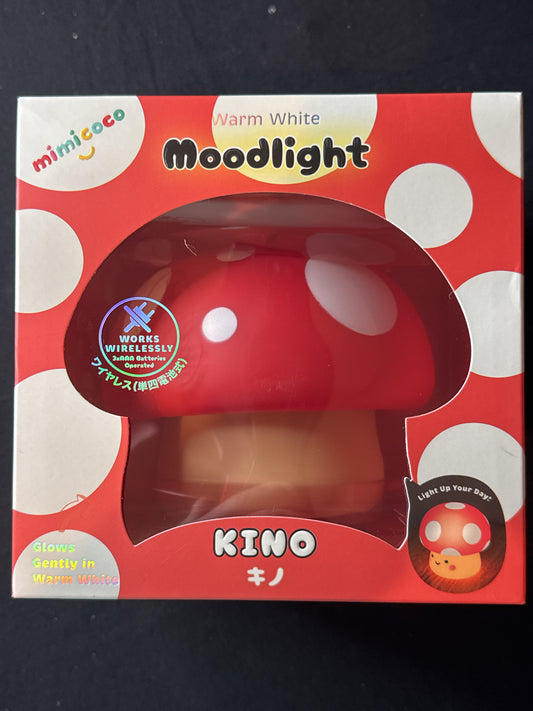 Mimicoco Warm White Moodlight Kino Mushroom Wireless New in Box