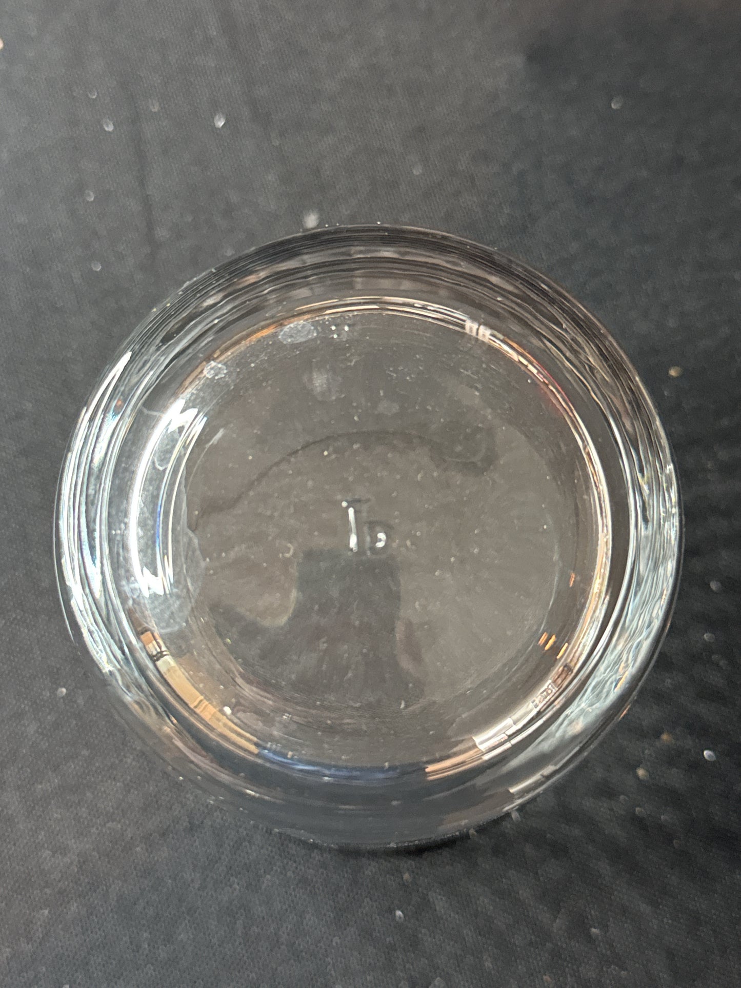 Pasabahce Illusion Pattern Double Old Fashioned Glass 3 7/8" Tall  x 3.5" Wide