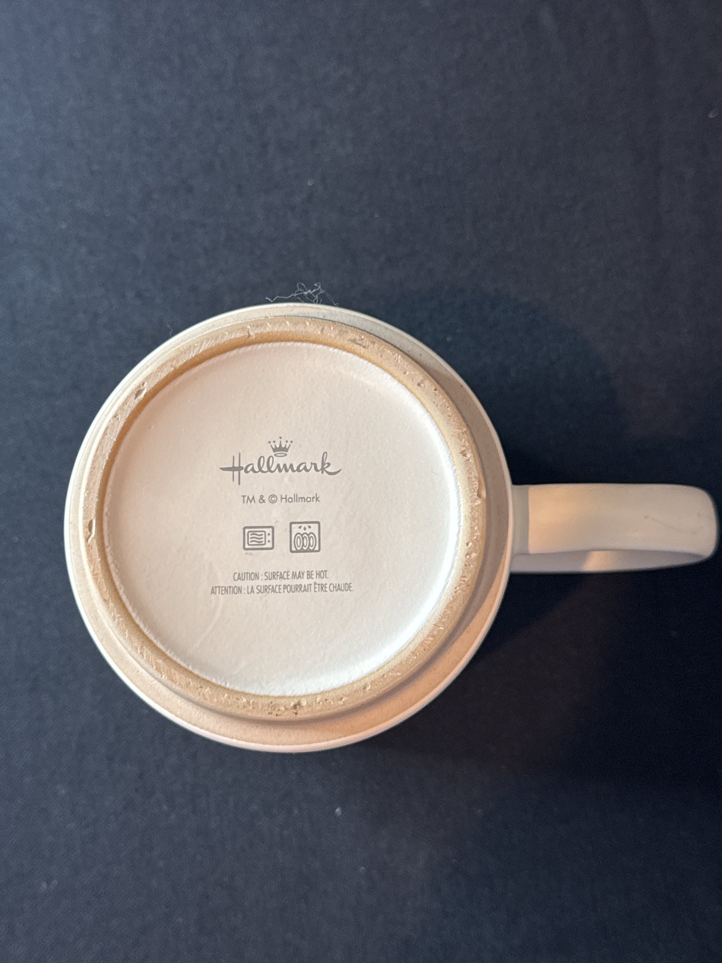 No Coffee No Talkie Coffee Cup Mug New 15oz Large 4.25" Tall 3.75" Wide Hallmark