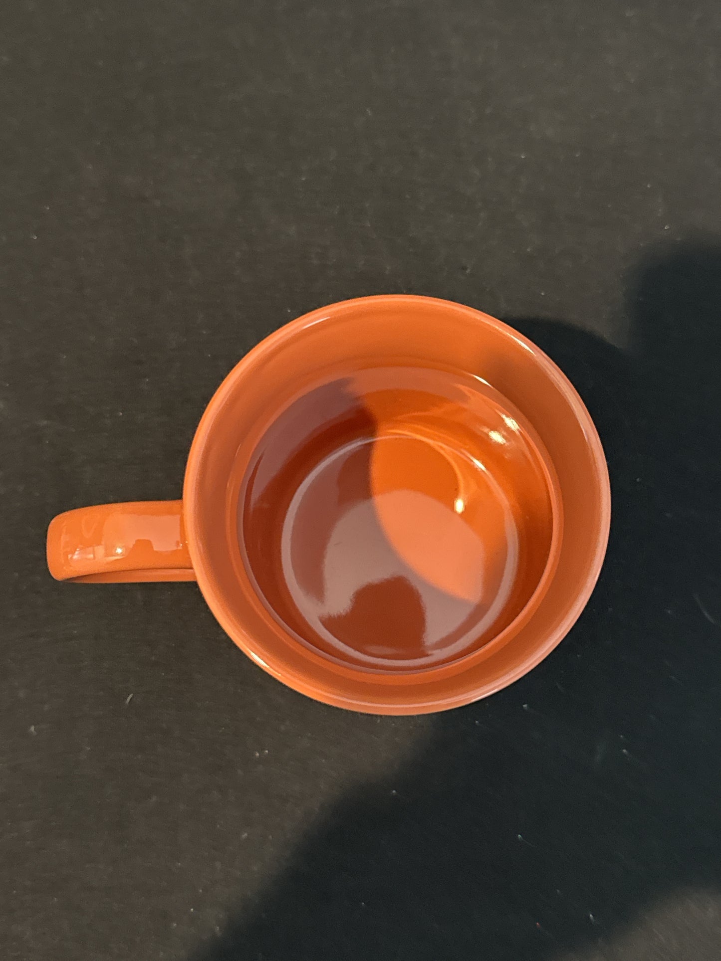 Trueliving Ceramic Coffee Cup Mug Cheetah Brown 14oz 4 1/8" Tall