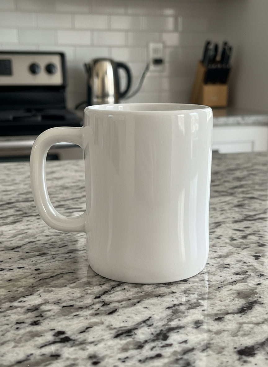 Rae Dunn Adulting Large Coffee Mug Cup 4.75" Tall Artisan Collection by Magenta