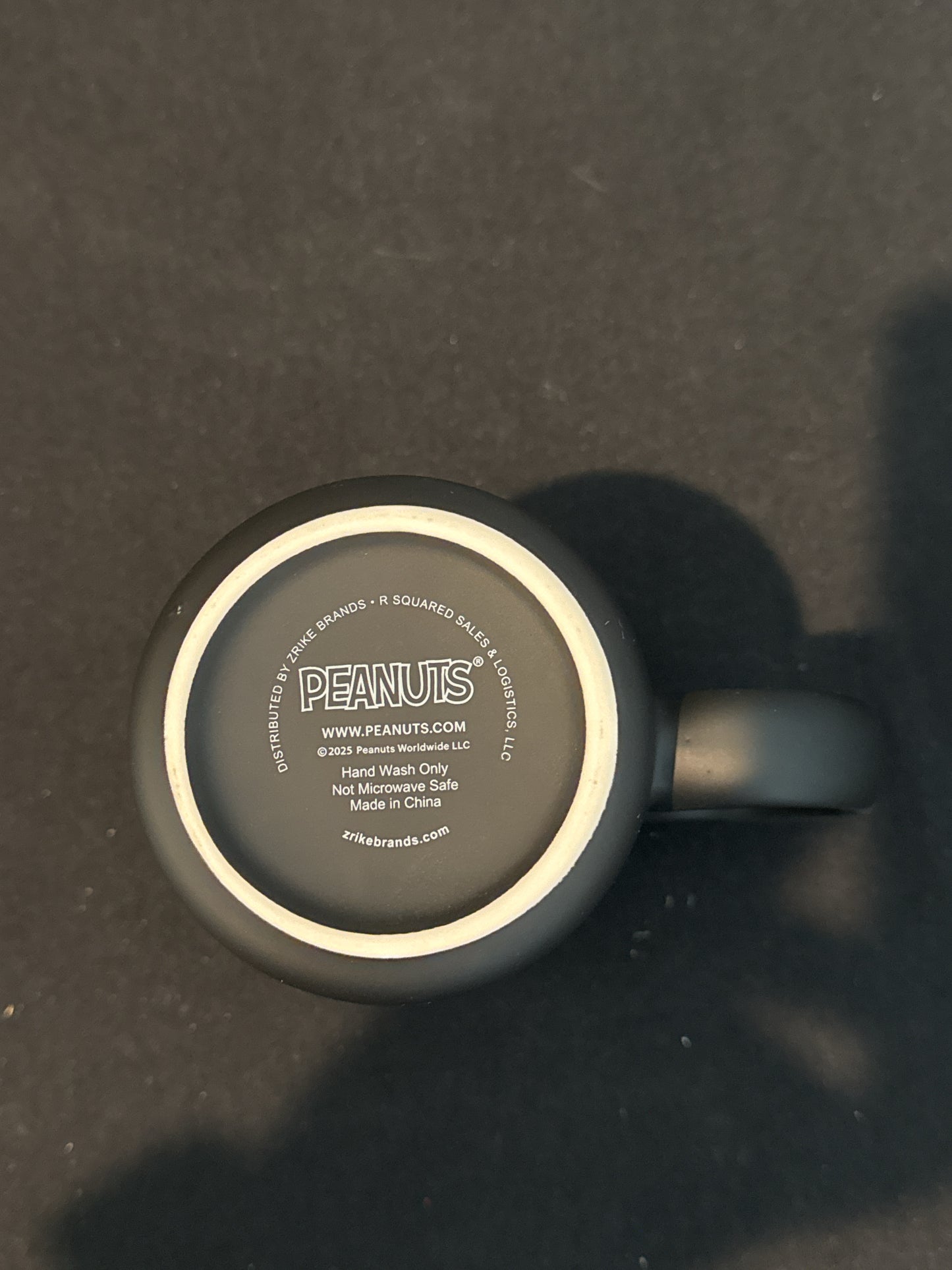 Peanuts Snoopy Vampire Woodstock Bat Halloween Costume Coffee Cup Mug Soft Feel 4.75"