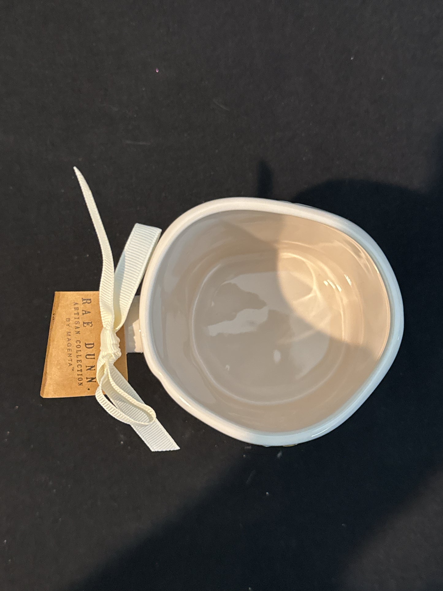 Rae Dunn Jesus Loves Me Tall Coffee Mug Cup New with Tags 5" Tall