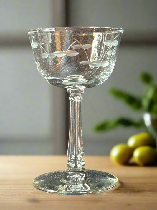 Libbey Rock Sharpe 3002-1 Pattern Liquor Cocktail Glass 4 7/8" Tall x 3" Wide at Rim