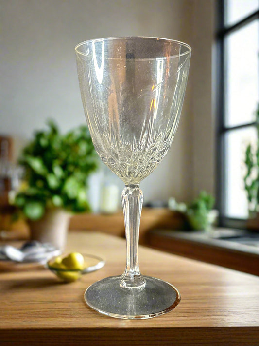 Wine Glass by Cristal D'Arques-Durand 6 7/8" Tall